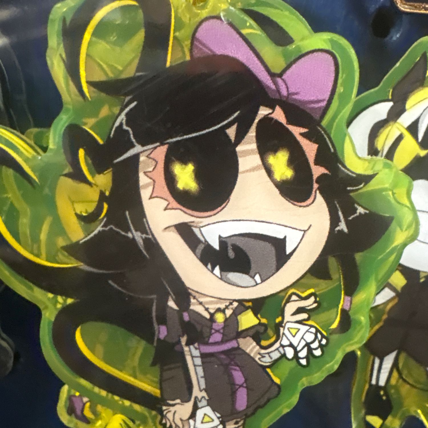 Cyntessa cyn murder drones 3 in keychain yellow