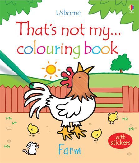 That's not my ... coloring book - Farm