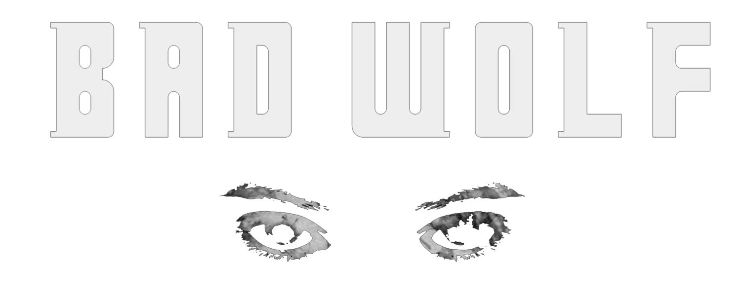 Bad Wolf &amp; Rose&#39;s Eyes Vinyl Sticker