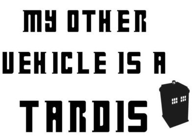 My Other Vehicle is a TARDIS