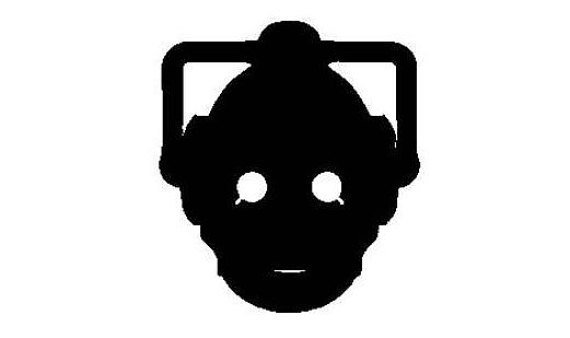 Cyberman Vinyl Sticker