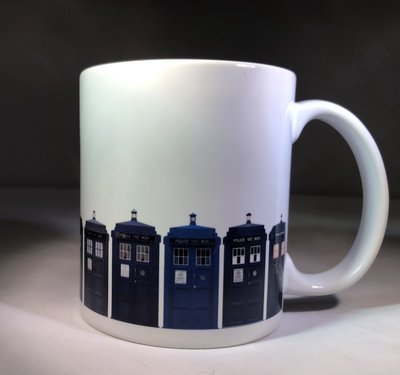 TARDIS renditions Mug