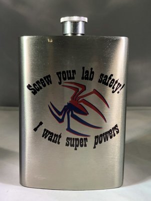Screw your lab safety! Flask