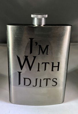 I&#39;m with Idjits Flask