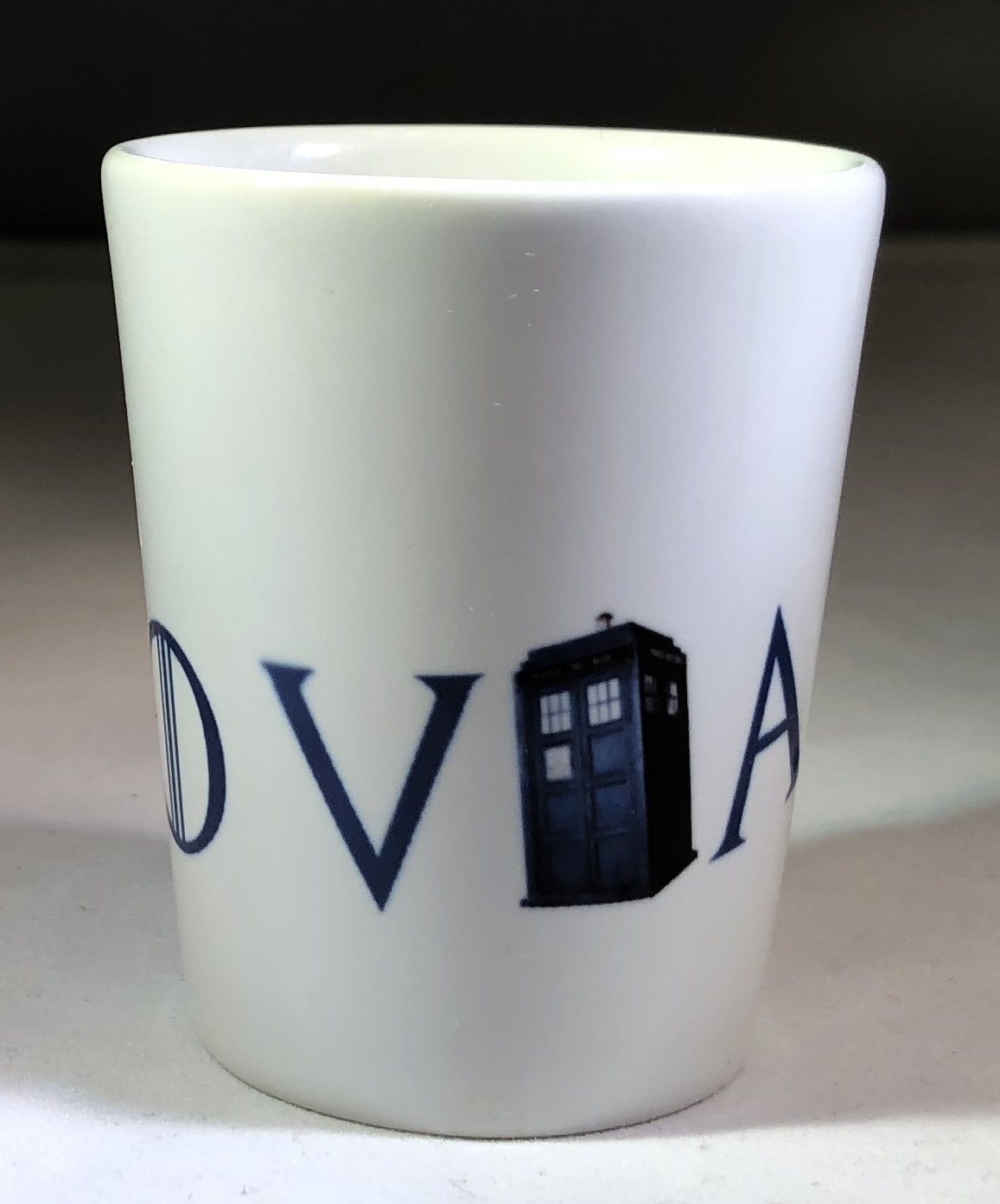 Whovian Shot Glass
