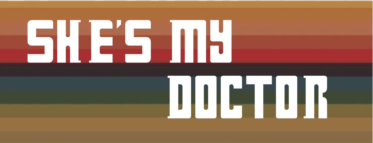 She's My Doctor on Stripes Magnet