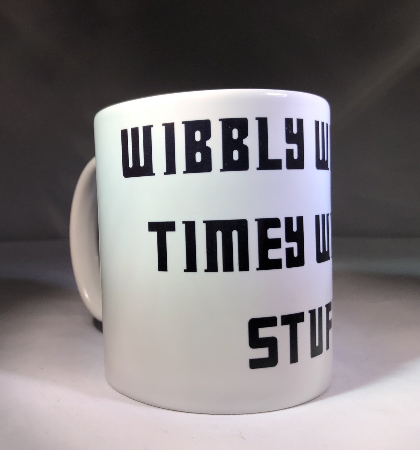 Wibbly Wobbly Timey Wimey Stuff Mug