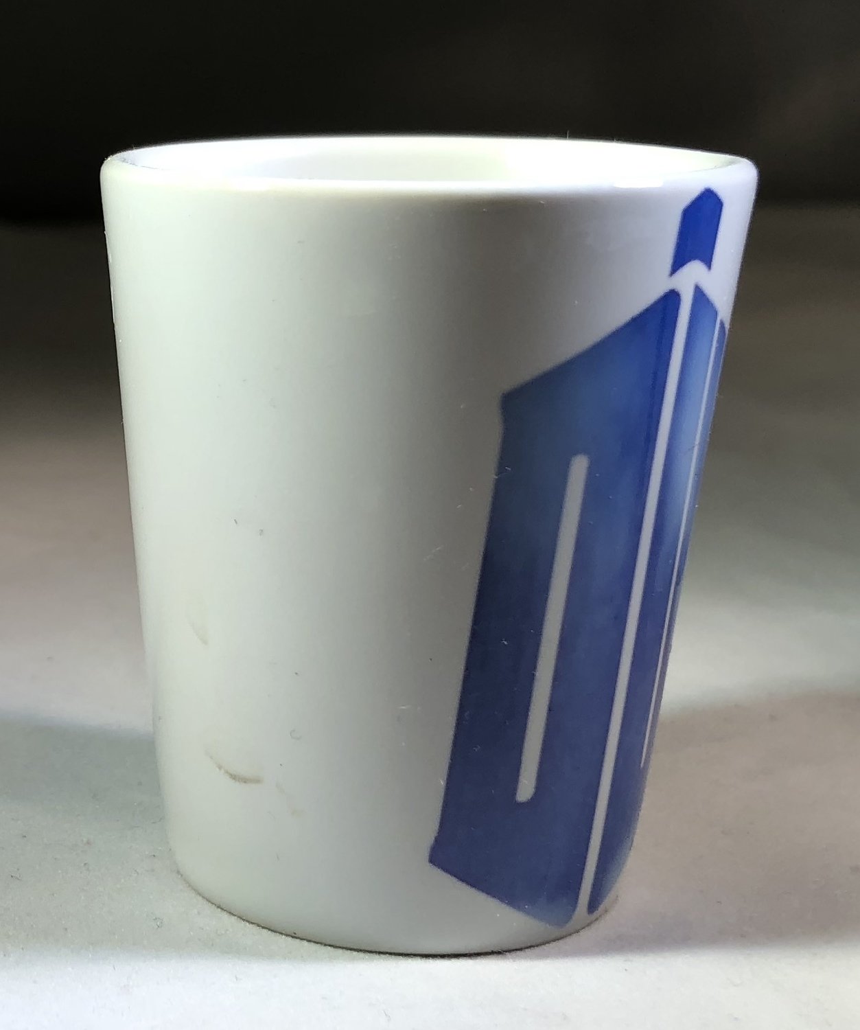 DW TARDIS Shot Glass