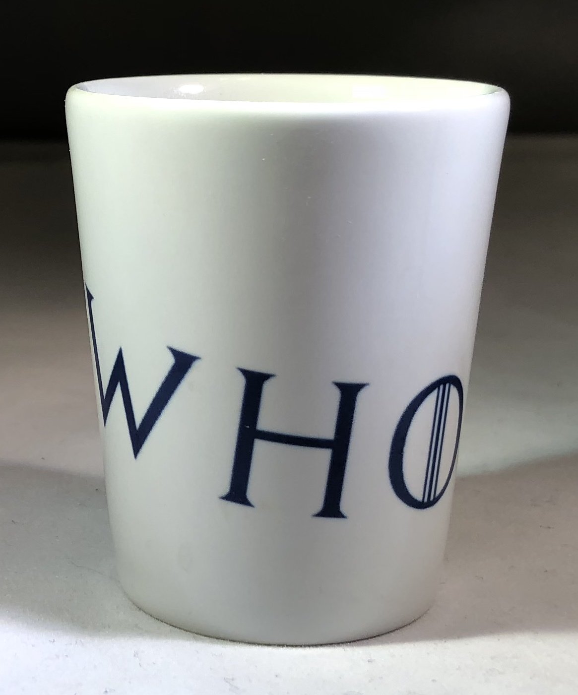 Whovian Shot Glass