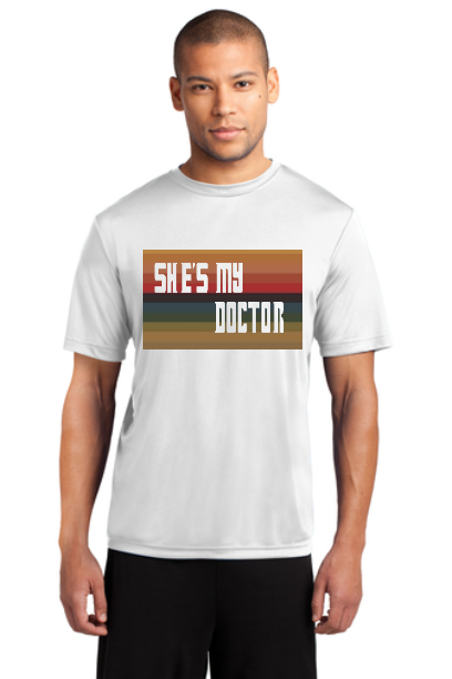 She's My Doctor on Stripes Shirt