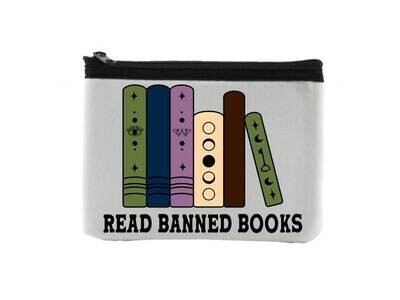 Read Banned Books w/Witchy Vibe Coin Purse
