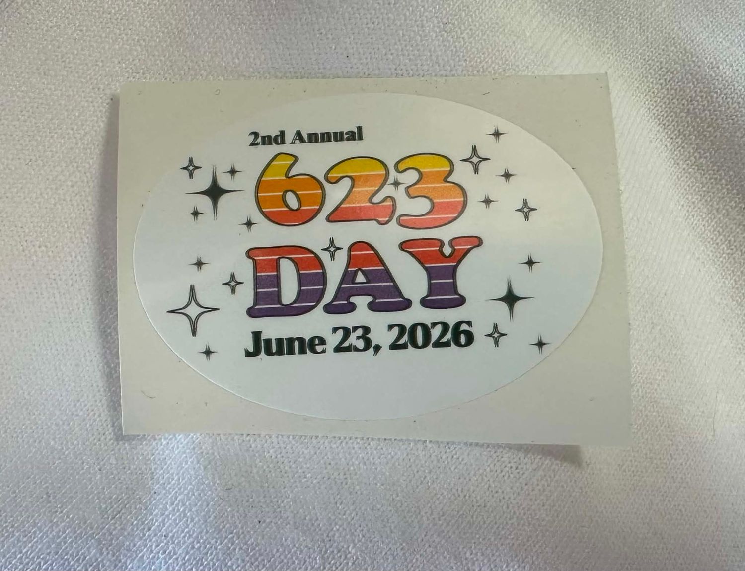 623 Day Sticker - 2nd Annual 2026 Edition