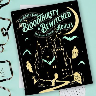 Bloodthirsty and Bewitched Adult Activity Book