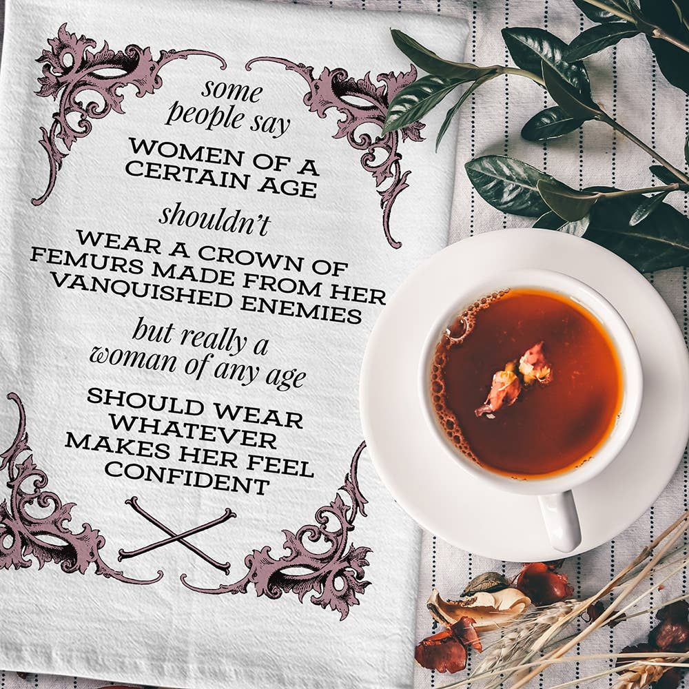 Hell Goddess Dish Towels - Set of 3