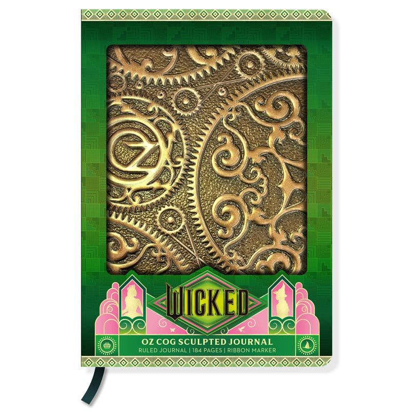Wicked: Oz Cogs Sculpted Journal