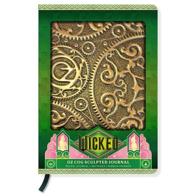 Wicked: Oz Cogs Sculpted Journal