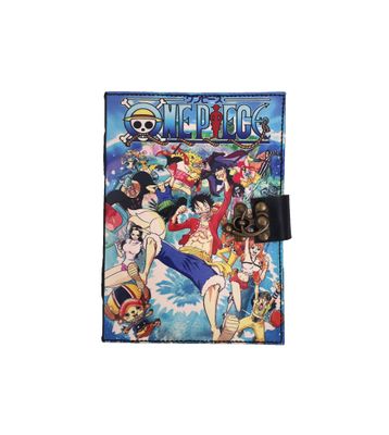 Anime One Piece Leather Journal Travel Notebook Diary A4