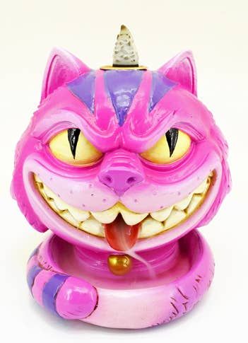 Cheshire Cat Back Flow Incense Burner