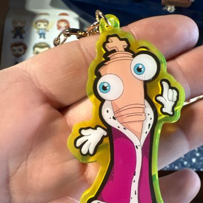 Kinger keychain yellow