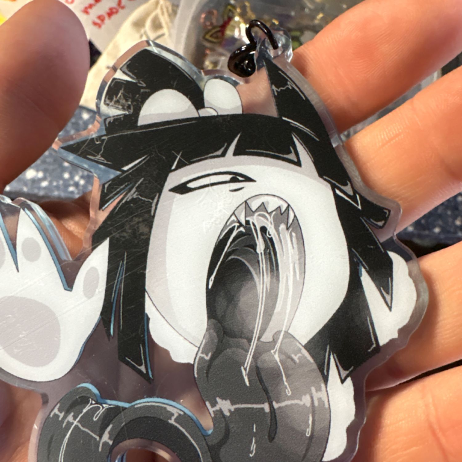 Bloomie maw keychain 