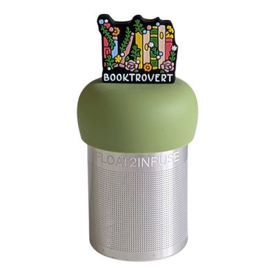 Booktrovert | Floating Tea Infuser | Green Base | BookTok