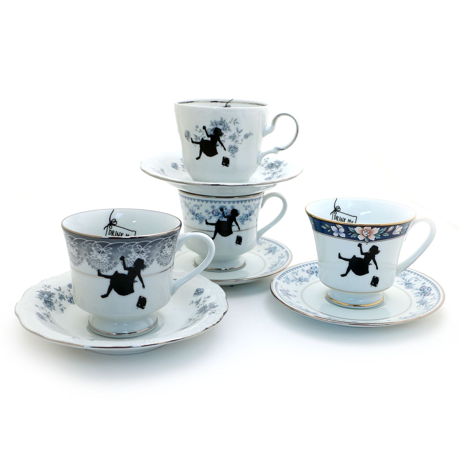 "Alice in Wonderland" Vintage Upcycled Teacup Program