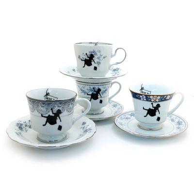 "Alice in Wonderland" Vintage Upcycled Teacup Program