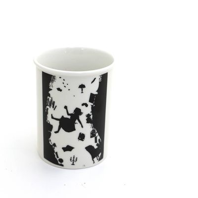 Alice in Wonderland Through the Looking Glass small vase