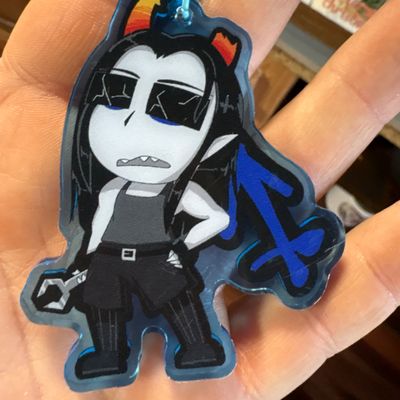 Equius keychain blue 