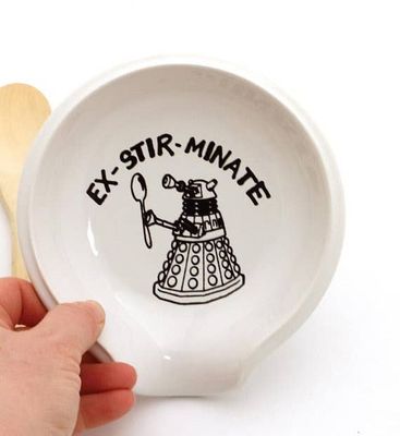 Ex-STIR-Minate - Doctor Who Spoon Rest