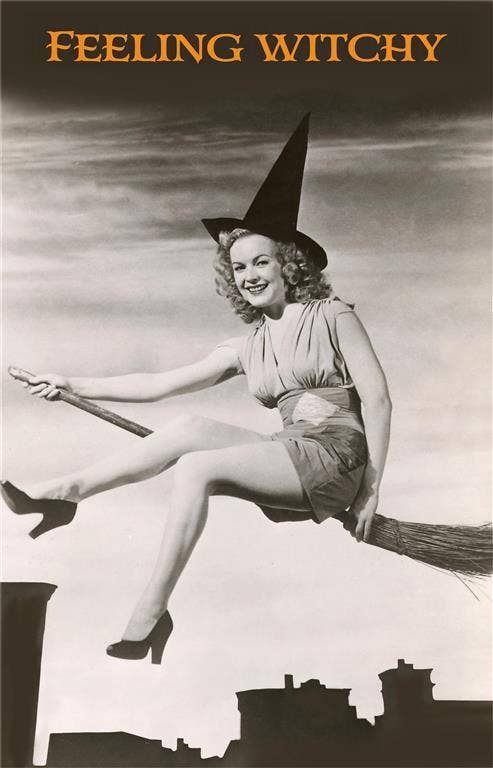 Postcard SK-04 Feeling Witchy