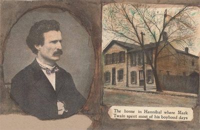 Postcard LT-371 Mark Twain's House
