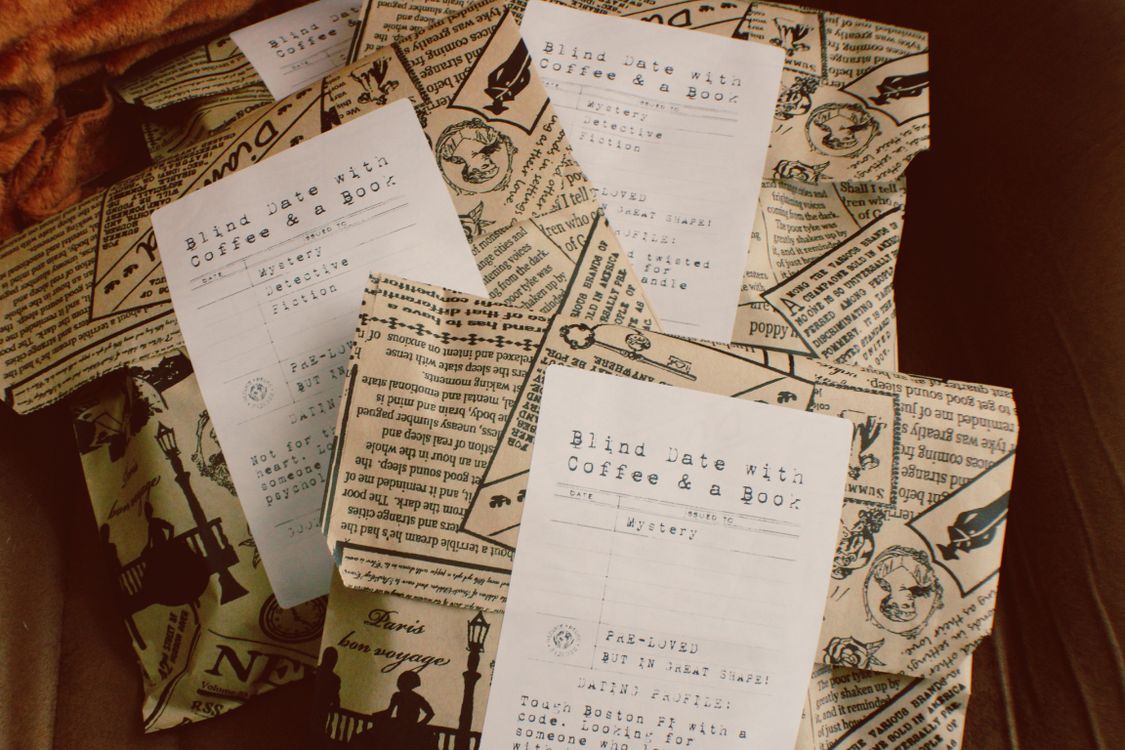 Blind Date with Coffee &amp; a New Book (Any Genre Edition)