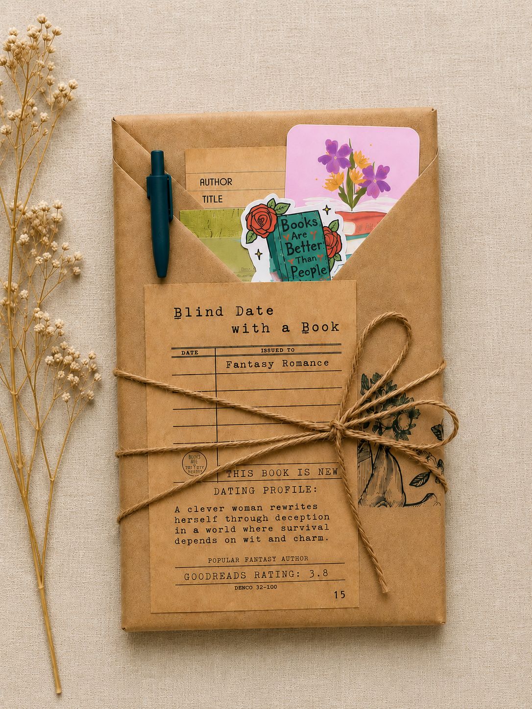 Blind Date with a New Book (GGs)