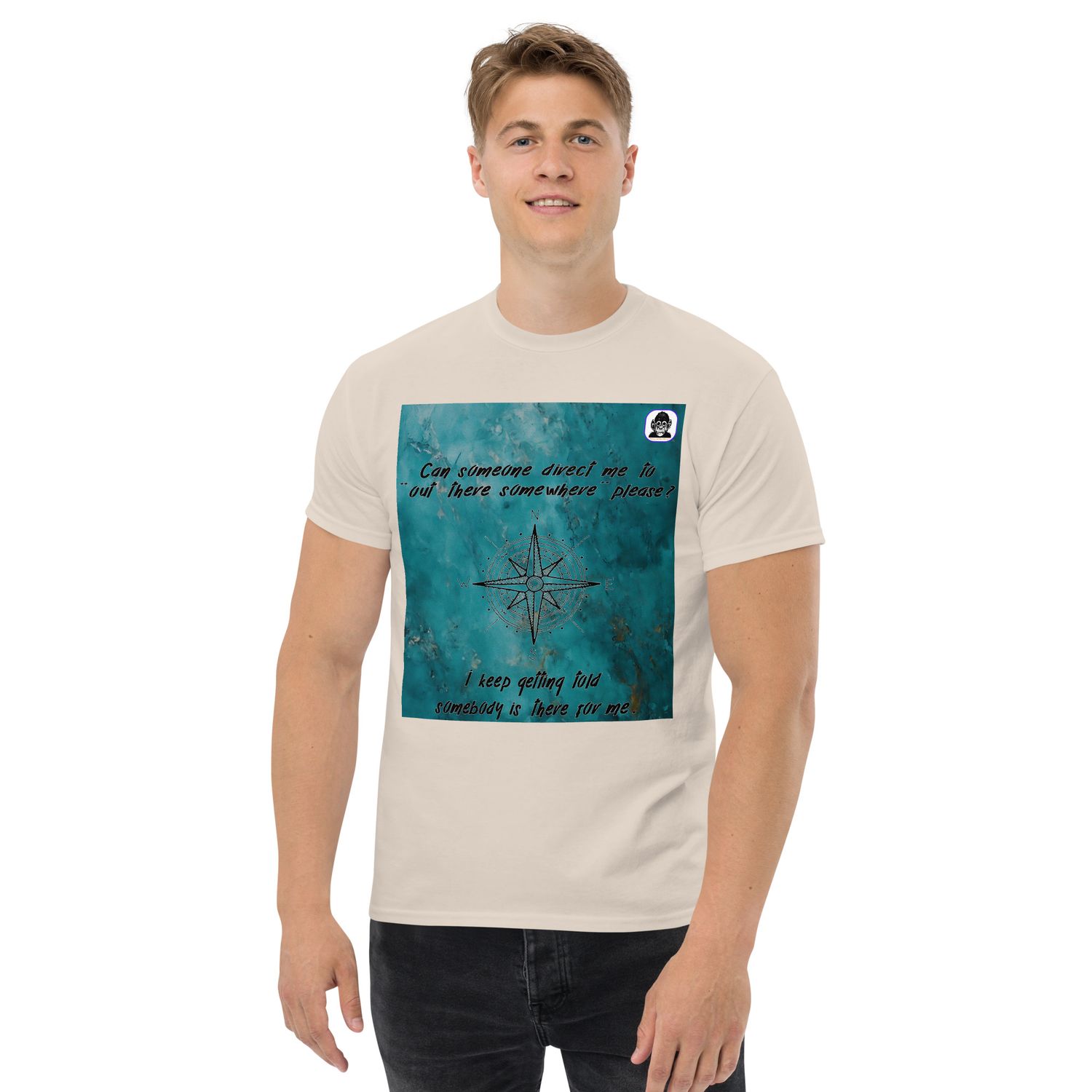Direct me to &quot;somewhere out there&quot; Unisex classic T-Shirt