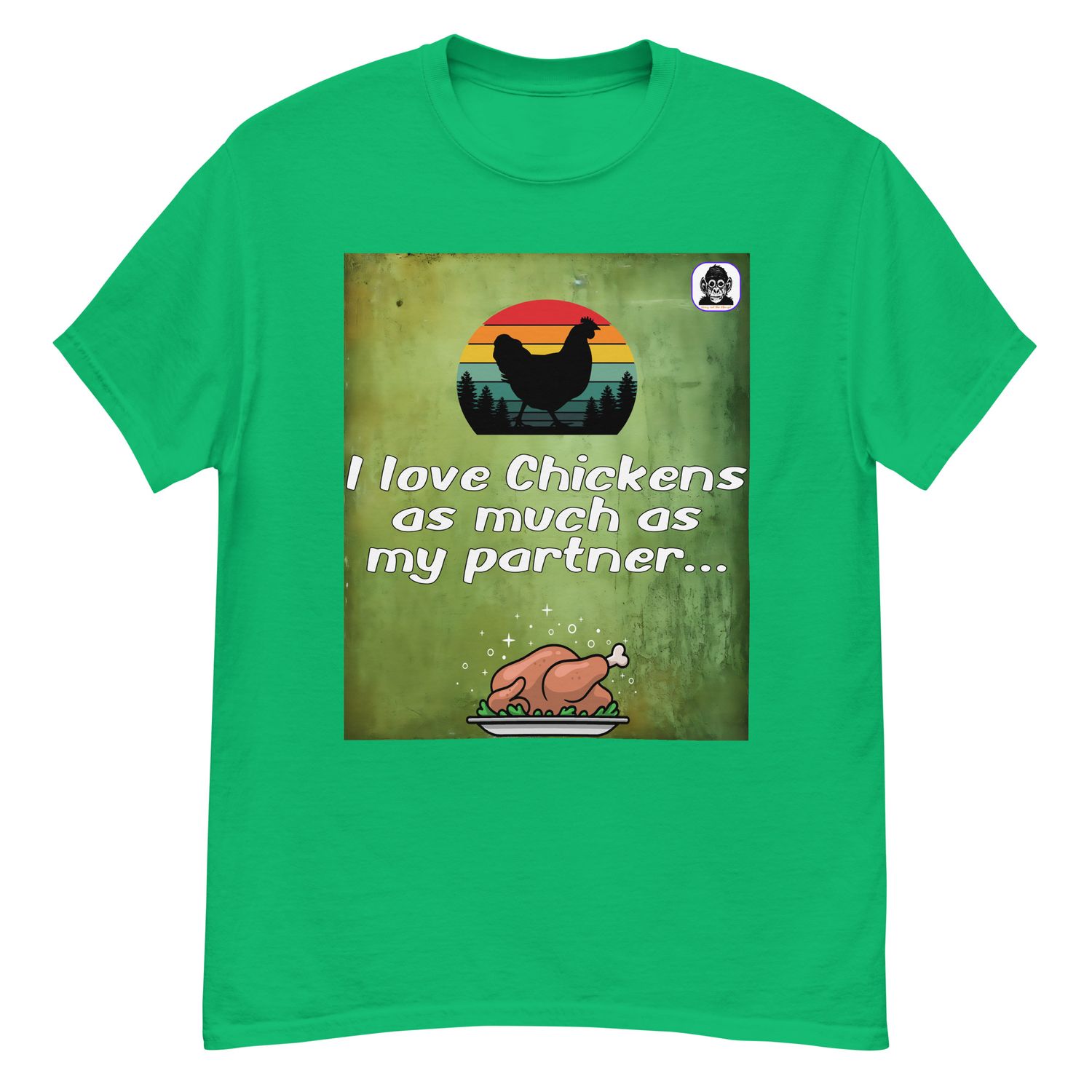 We both love chickens Unisex classic T-Shirts