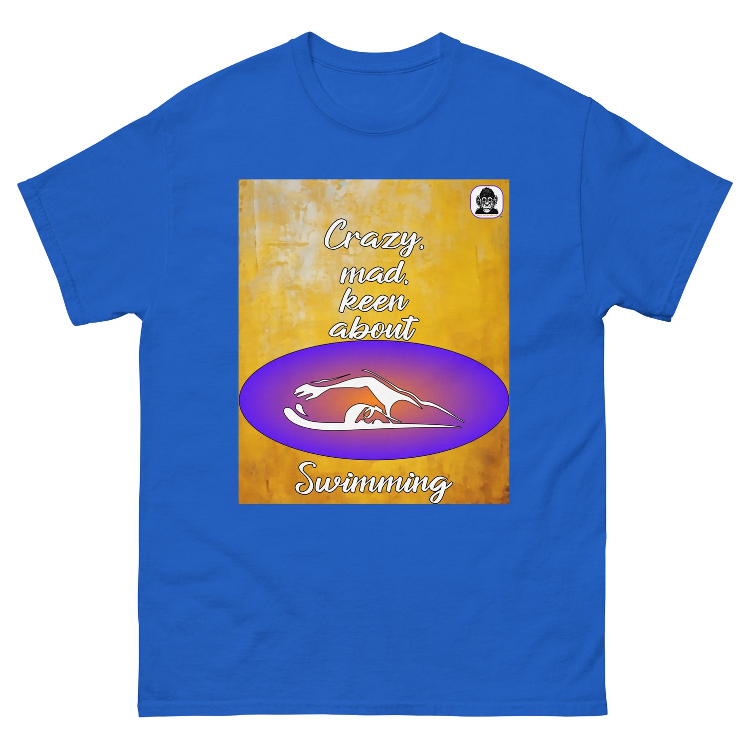 Crazy, mad, keen about Swimming Unisex classic tee