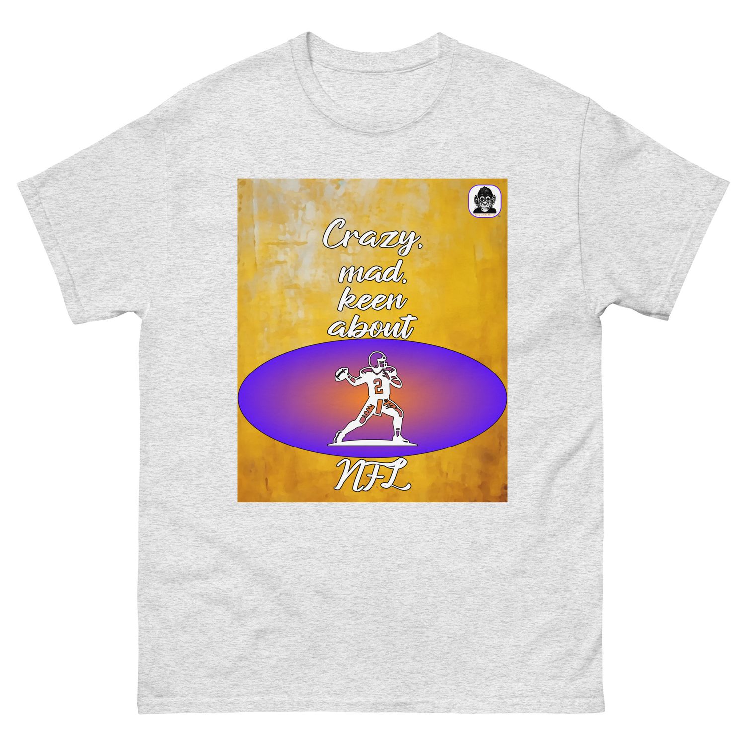 Crazy, mad, keen about NFL Unisex Classic T-Shirt