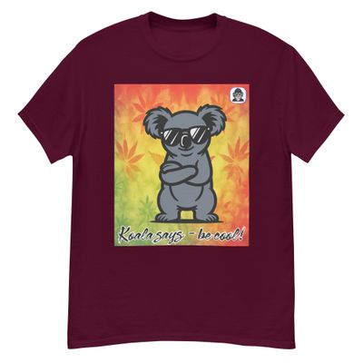Koala says be cool! Unisex classic T-shirt
