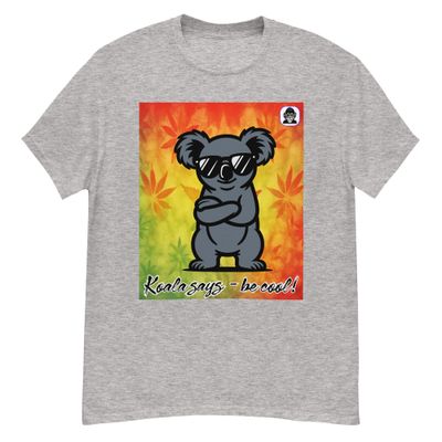 Koala says be cool! Unisex classic T-shirt
