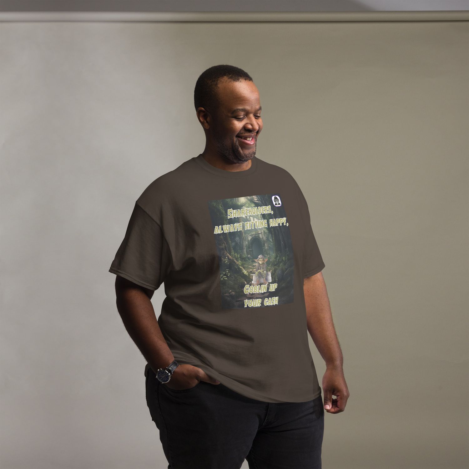 Shareholders, sitting pretty Unisex classic T-shirt