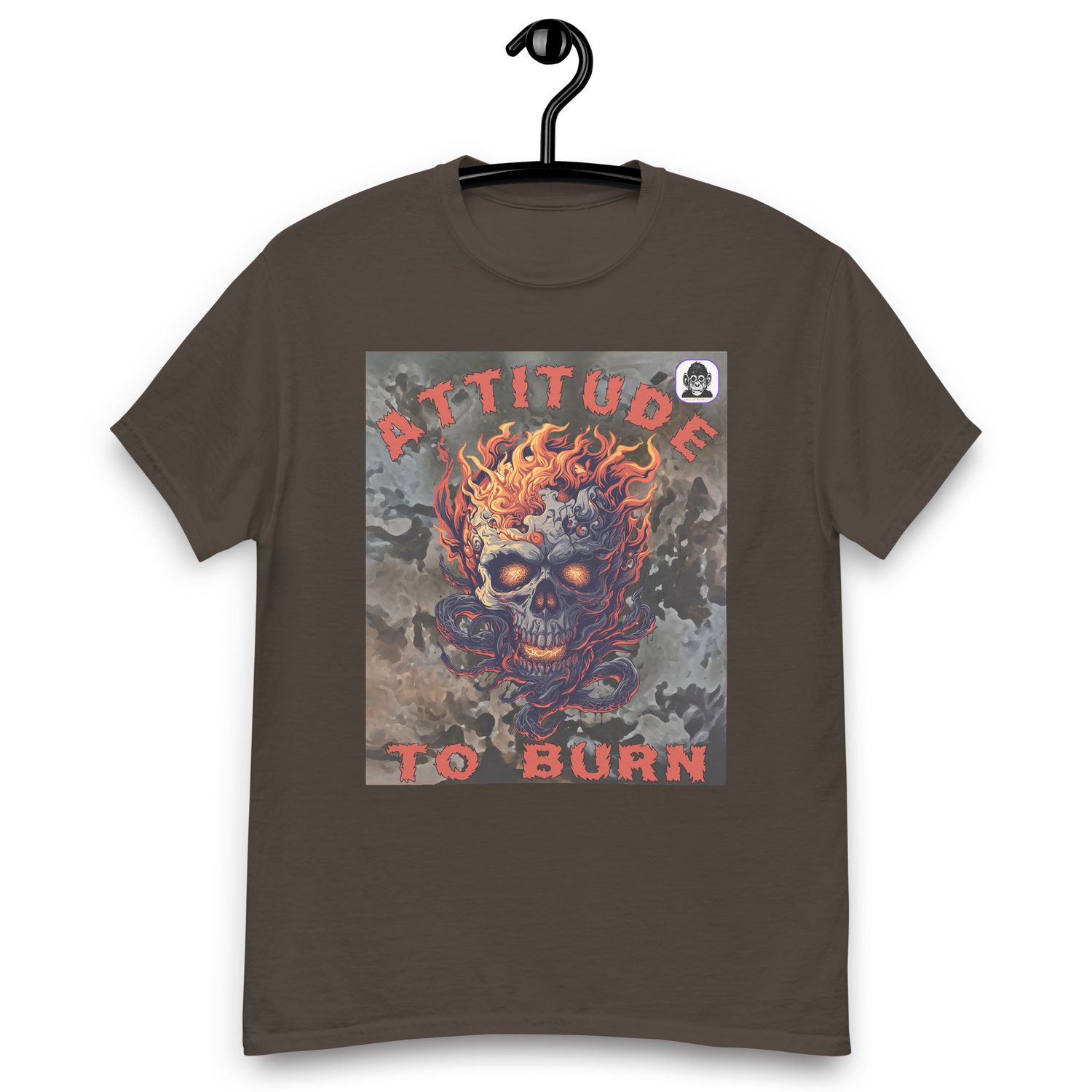 Skull - Attitude to burn Unisex classic T-shirt