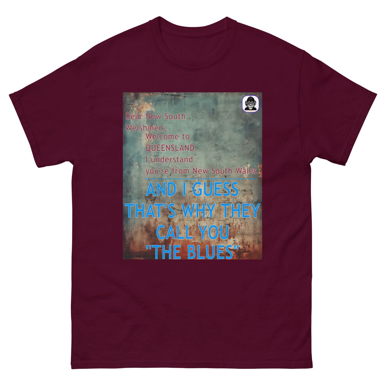 Letter From QLD to NSW Unisex classic T-Shirt