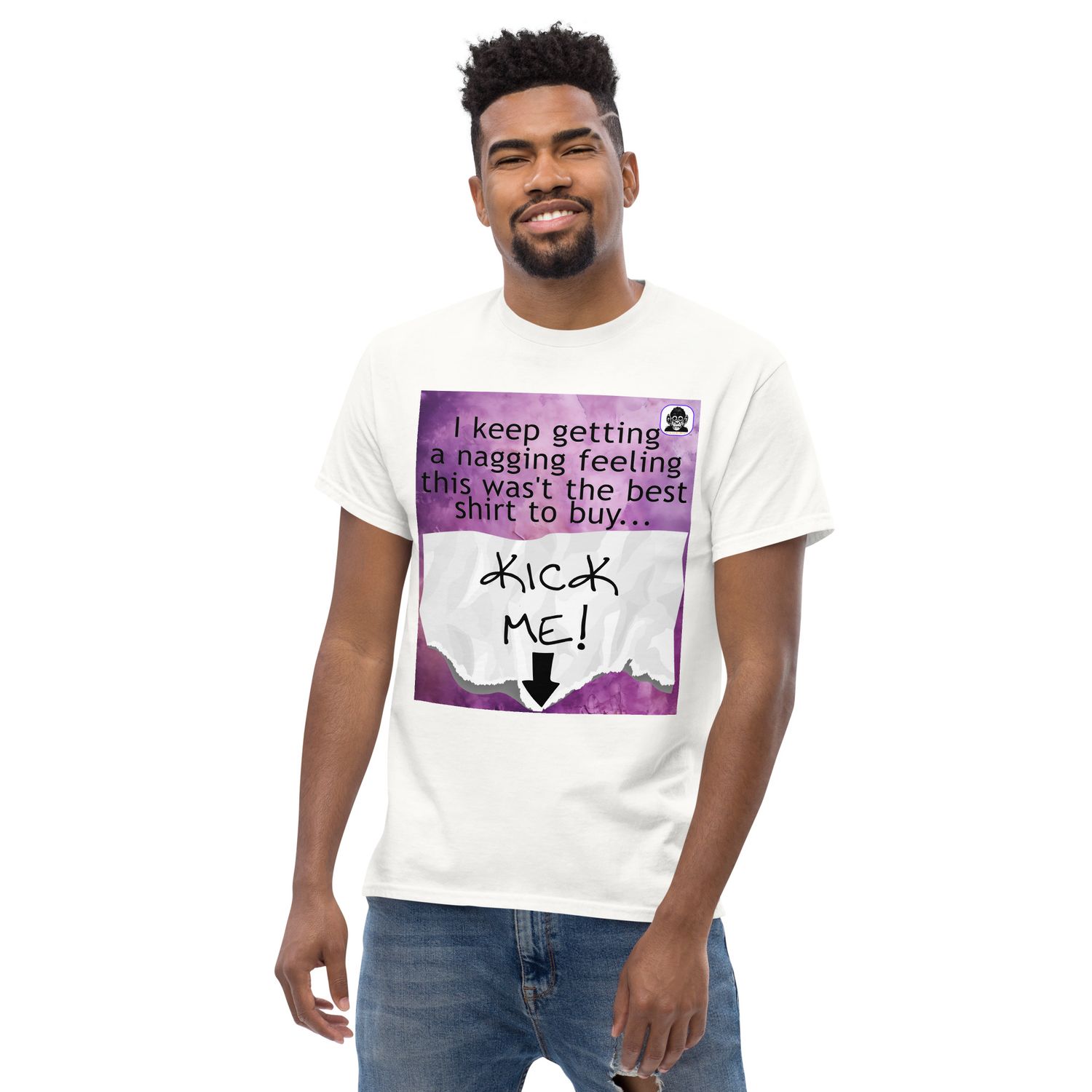 The irony of the shirt Unisex classic T-Shirt