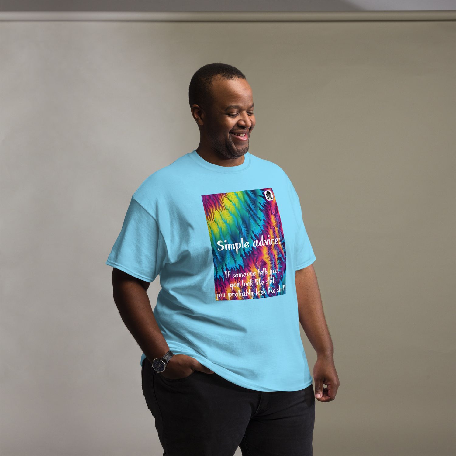 Simple life advice. Unisex classic T-Shirt
