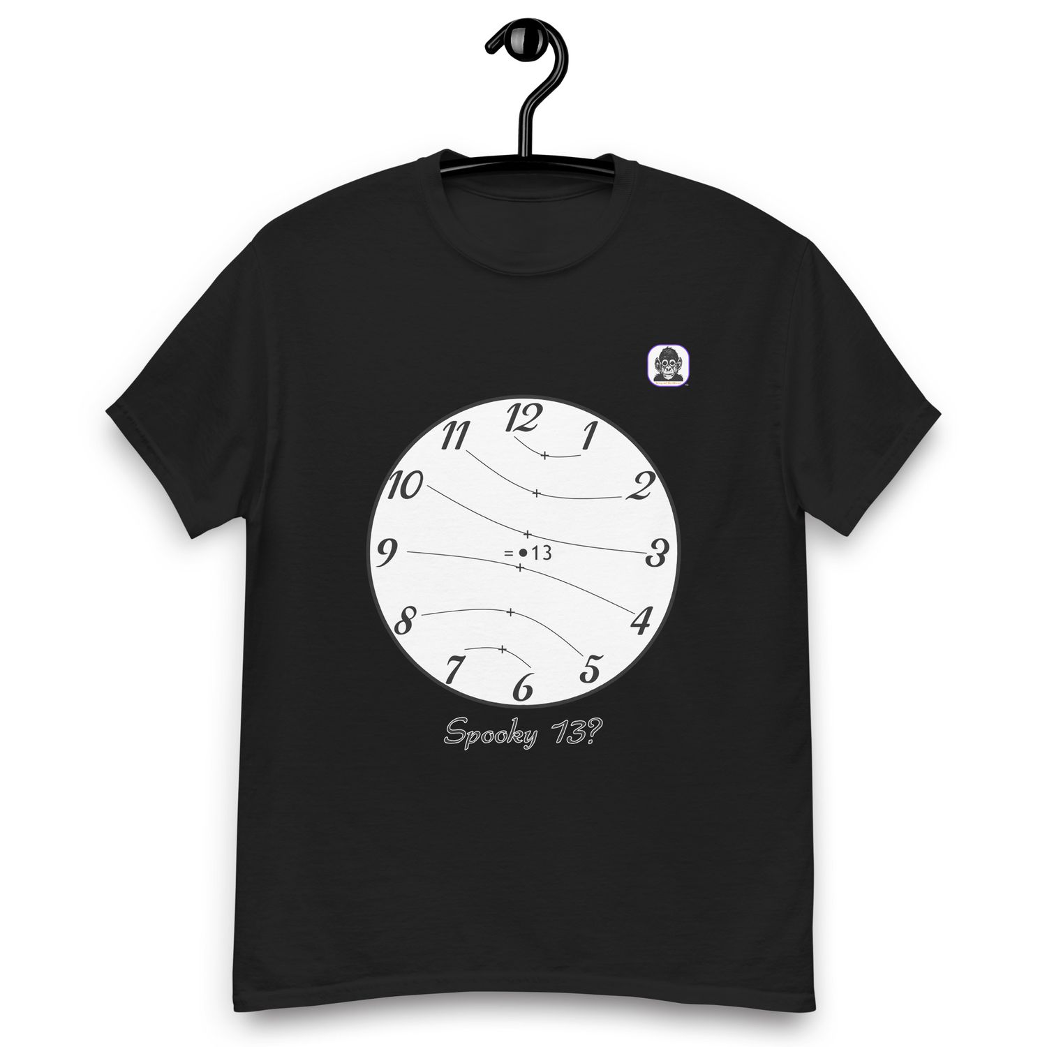 Spooky 13! Clock Unisex classic T-Shirt