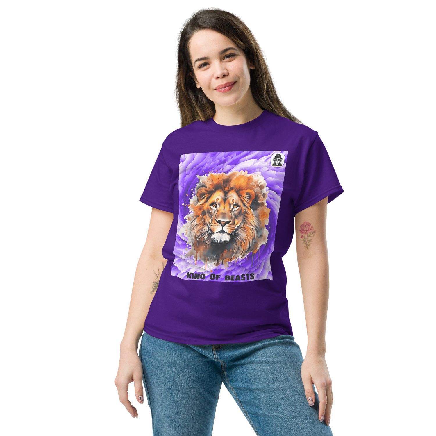 Lion - KING OF BEASTS Unisex classic T-Shirt