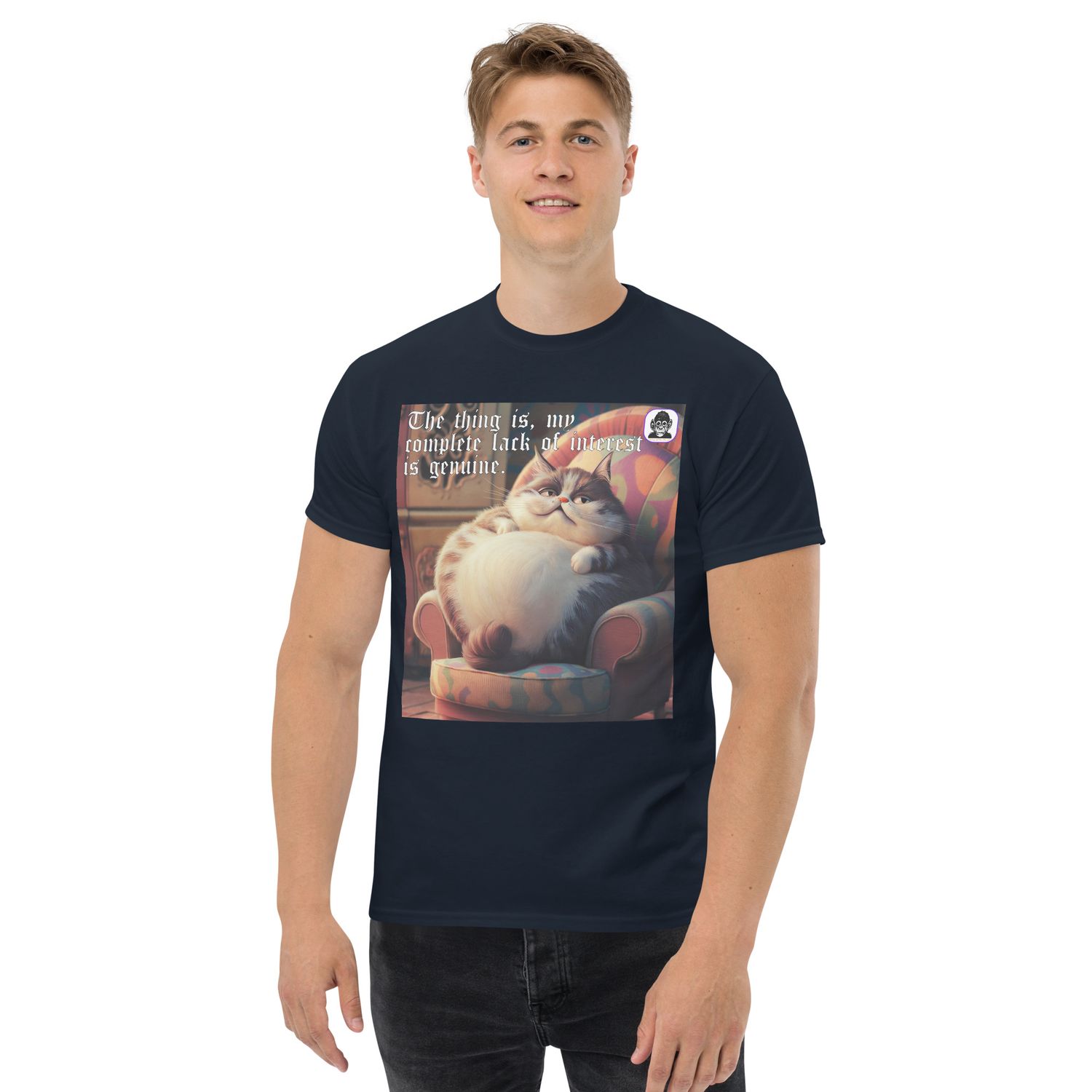 The thing is, my complete lack of interest, is genuine Unisex T-Shirt