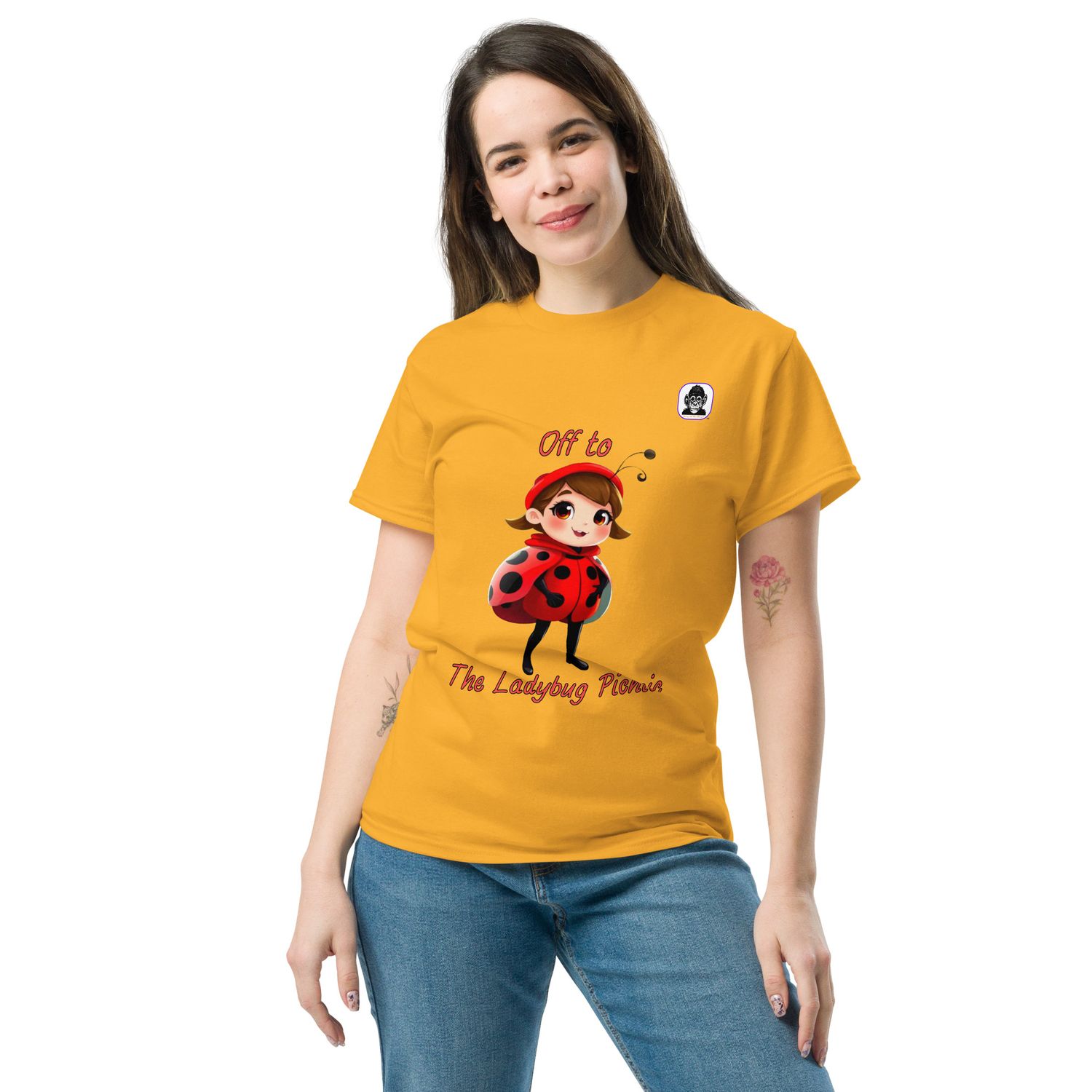 Off to The Ladybug Picnic Unisex classic T-Shirt