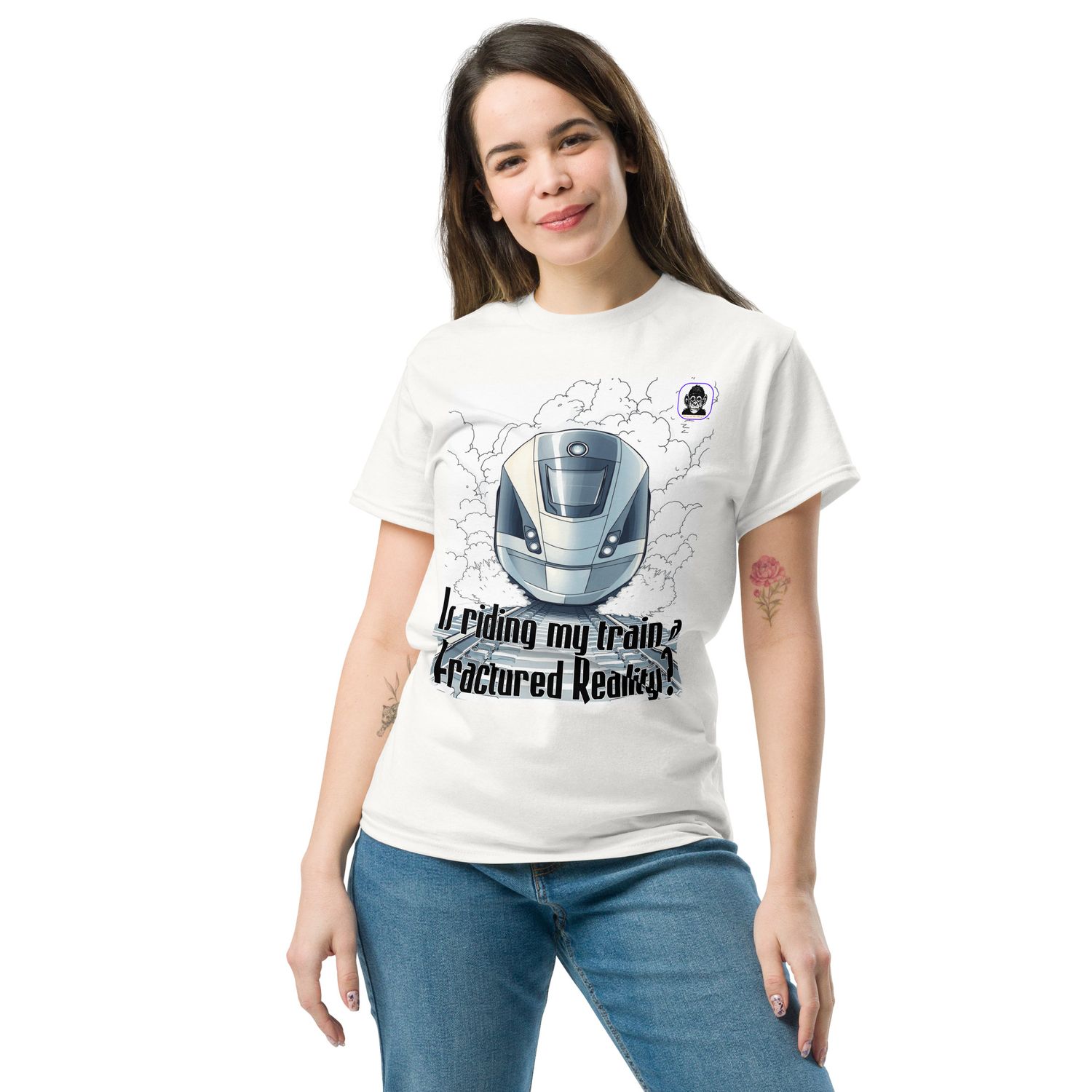 Is riding my train a Fractured Reality Unisex classic T-shirt